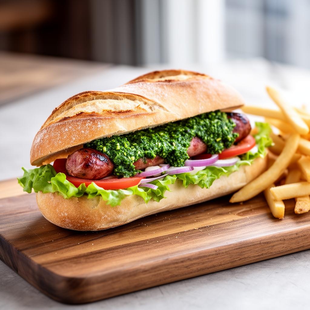 Choripán Sandwich